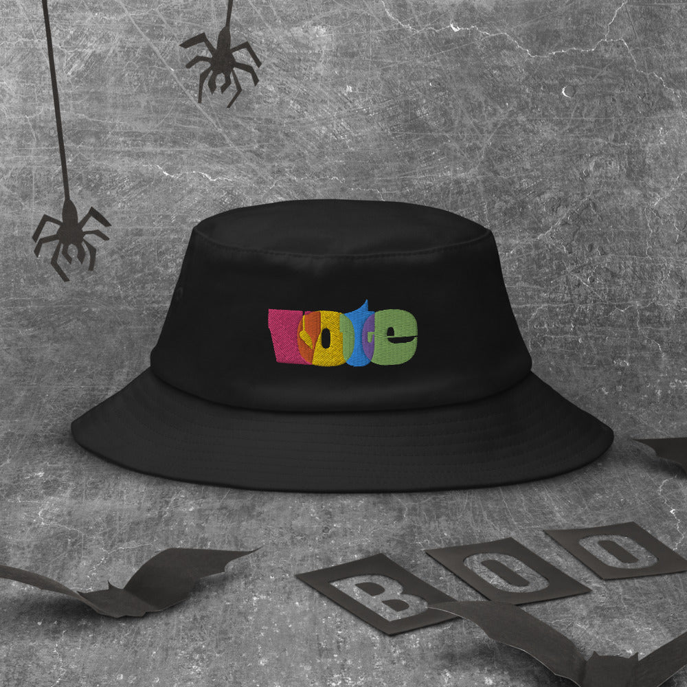 Vote with Pride! Old School Bucket Hat