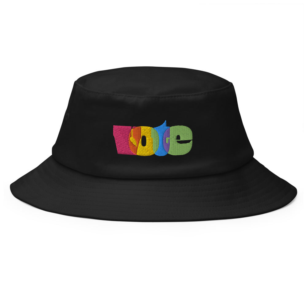 Vote with Pride! Old School Bucket Hat