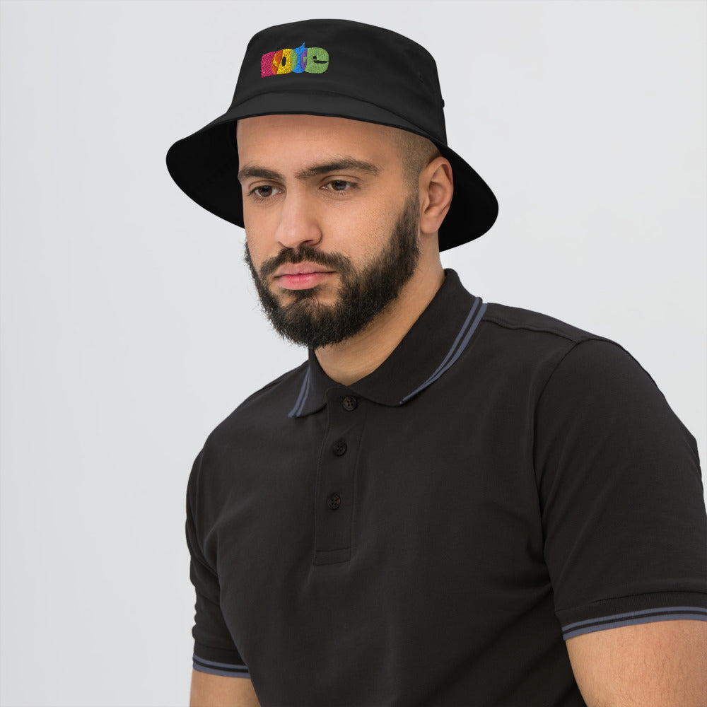 Vote with Pride! Old School Bucket Hat