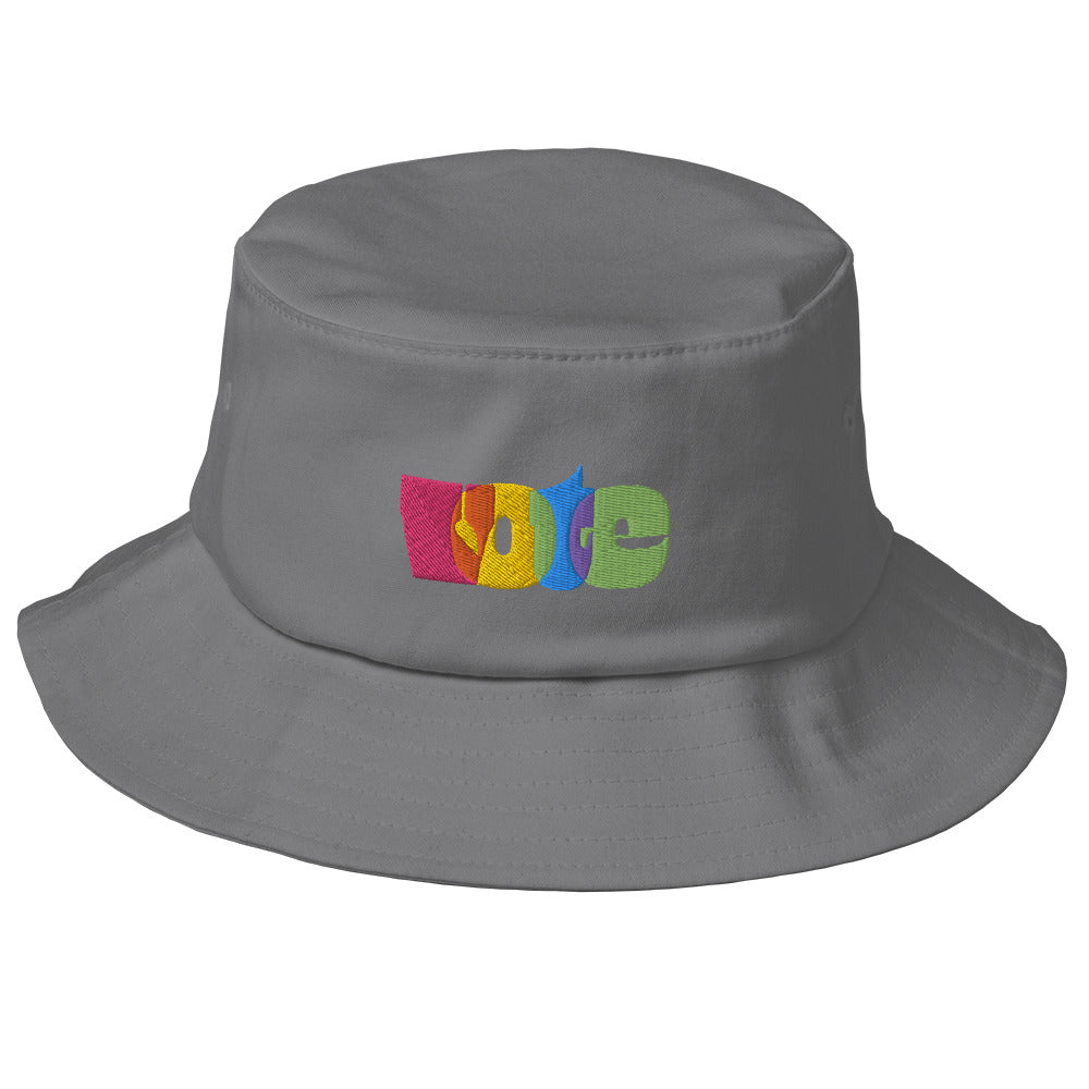 Vote with Pride! Old School Bucket Hat