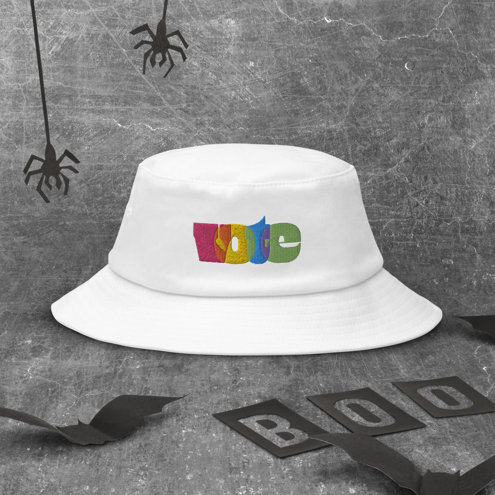 Vote with Pride! Old School Bucket Hat