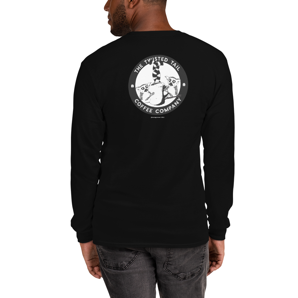 The Twisted Tail Lemur Men’s Long Sleeve Shirt