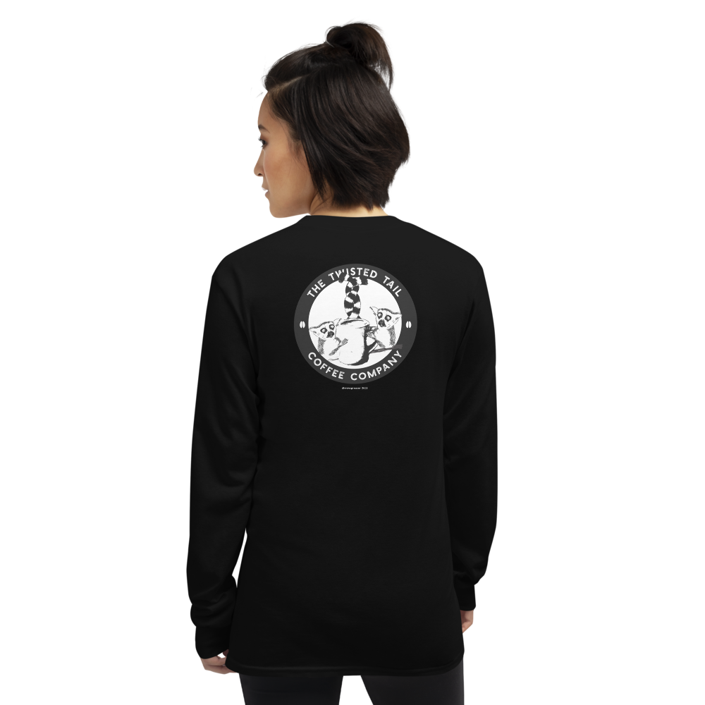 The Twisted Tail Lemur Men’s Long Sleeve Shirt