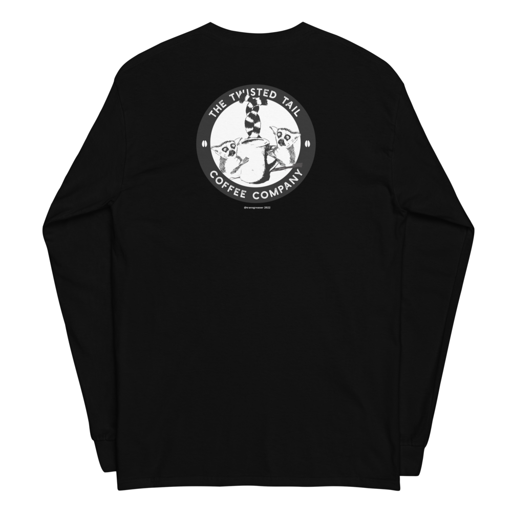 The Twisted Tail Lemur Men’s Long Sleeve Shirt