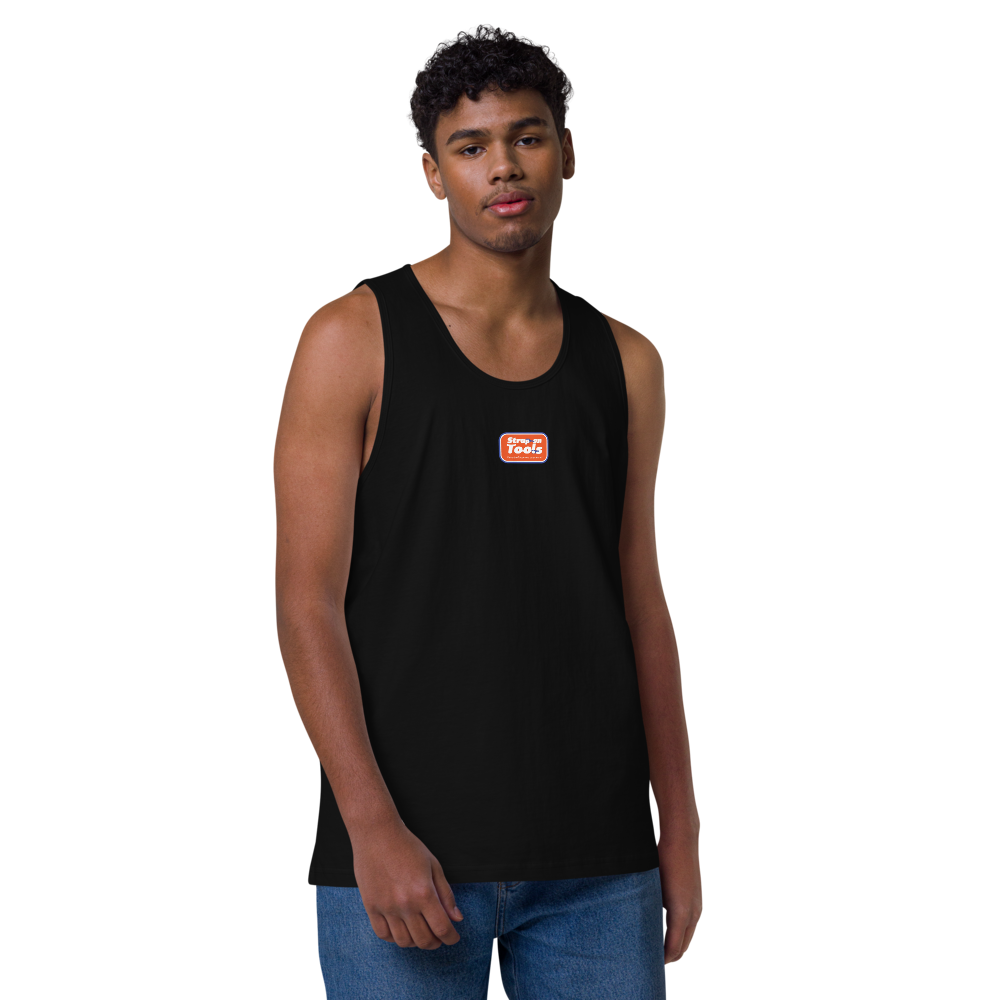 Strap-on Tools! Men’s premium tank top