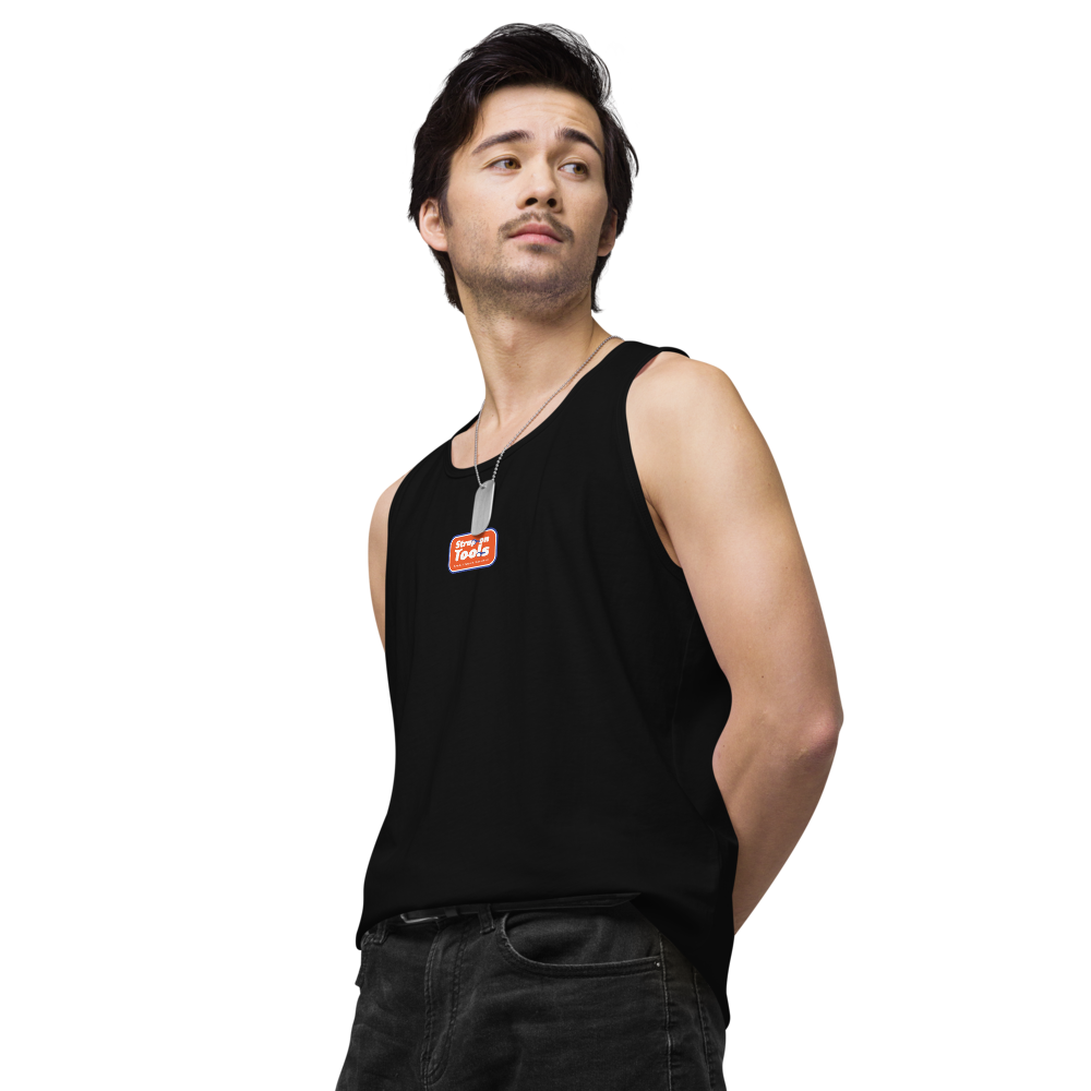 Strap-on Tools! Men’s premium tank top