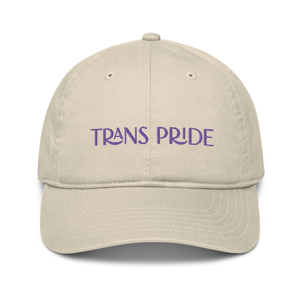 Trans Pride! Organic dad hat