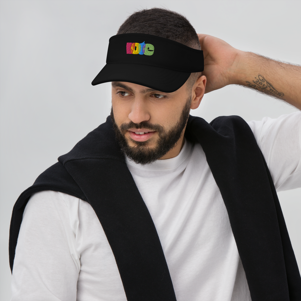 Vote with Pride Visor