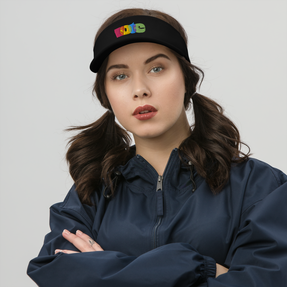 Vote with Pride Visor