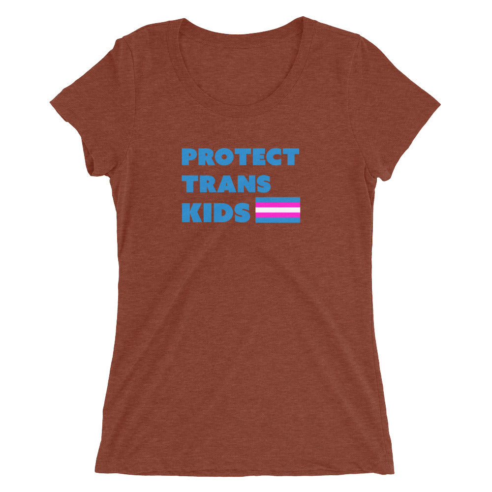 Protect Trans Kids Ladies' short sleeve t-shirt