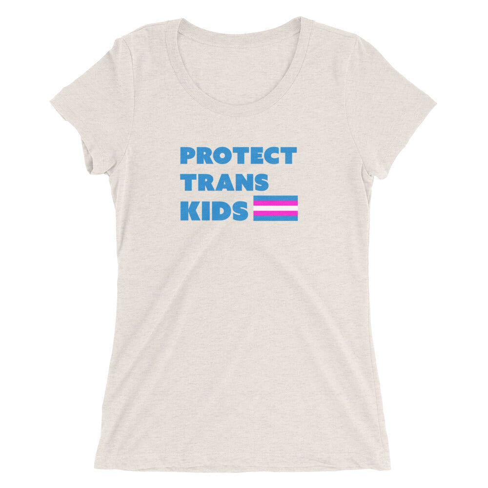 Protect Trans Kids Ladies' short sleeve t-shirt