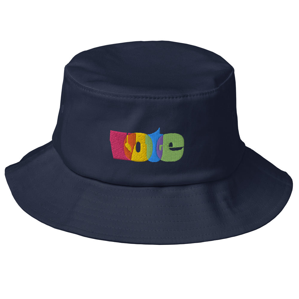 Vote with Pride! Old School Bucket Hat