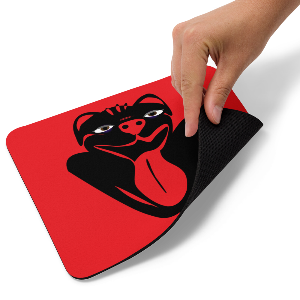 Wizard the Dog Mouse pad