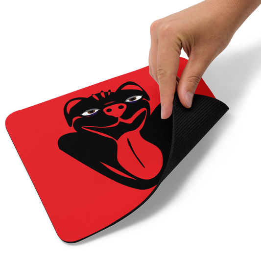 Wizard the Dog Mouse pad