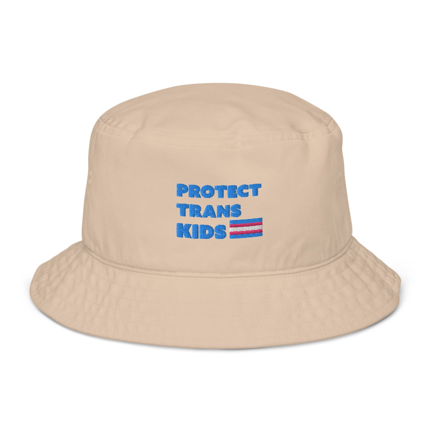 Organic bucket hat Protect Trans Kids