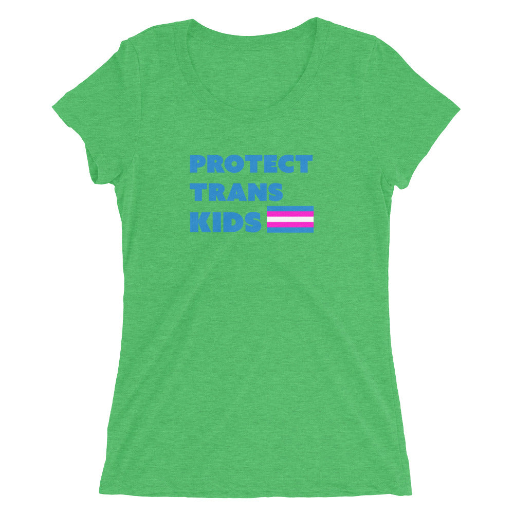 Protect Trans Kids Ladies' short sleeve t-shirt